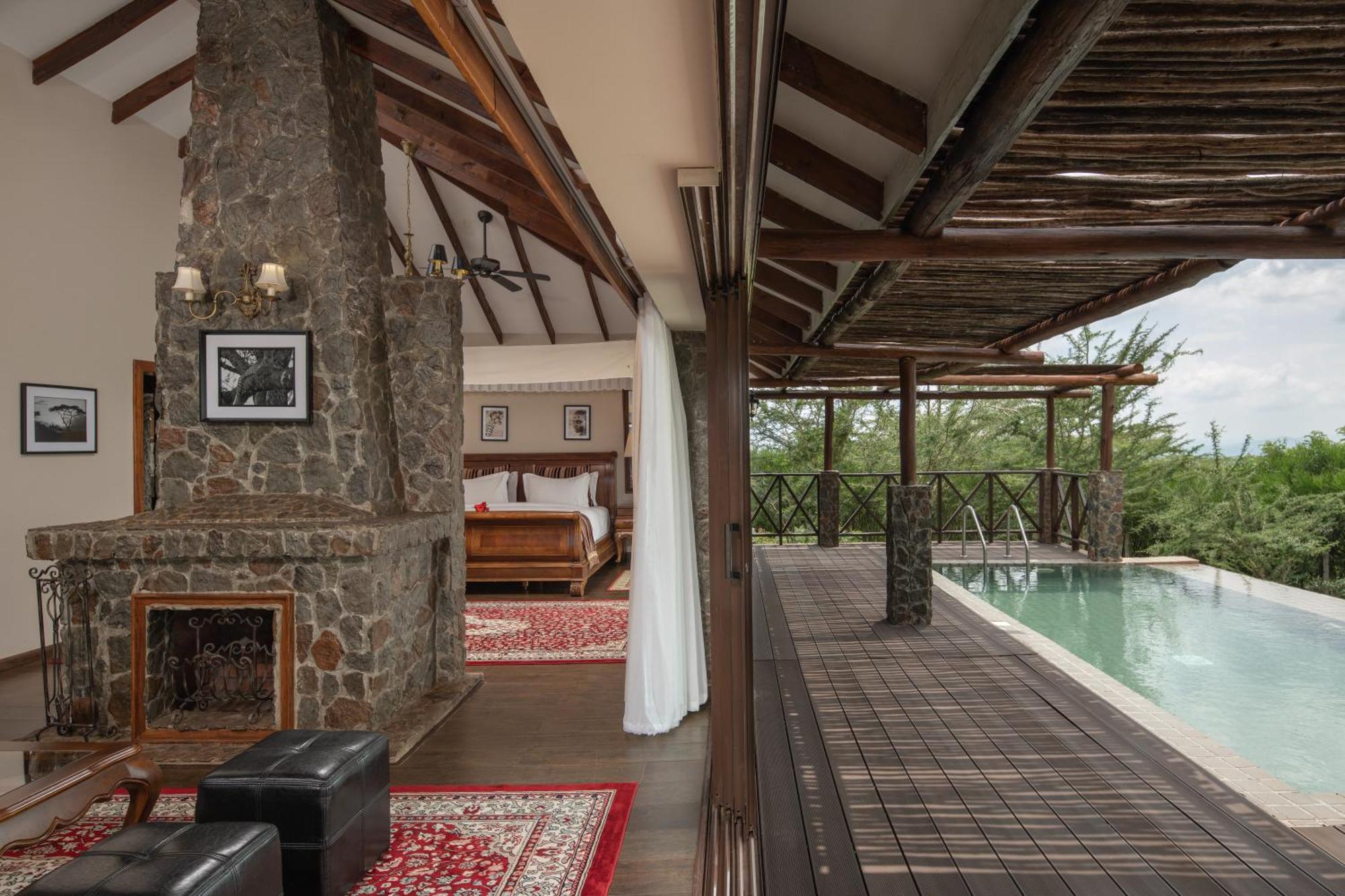 Ngorongoro Oldeani Mountain Lodge ภายนอก รูปภาพ